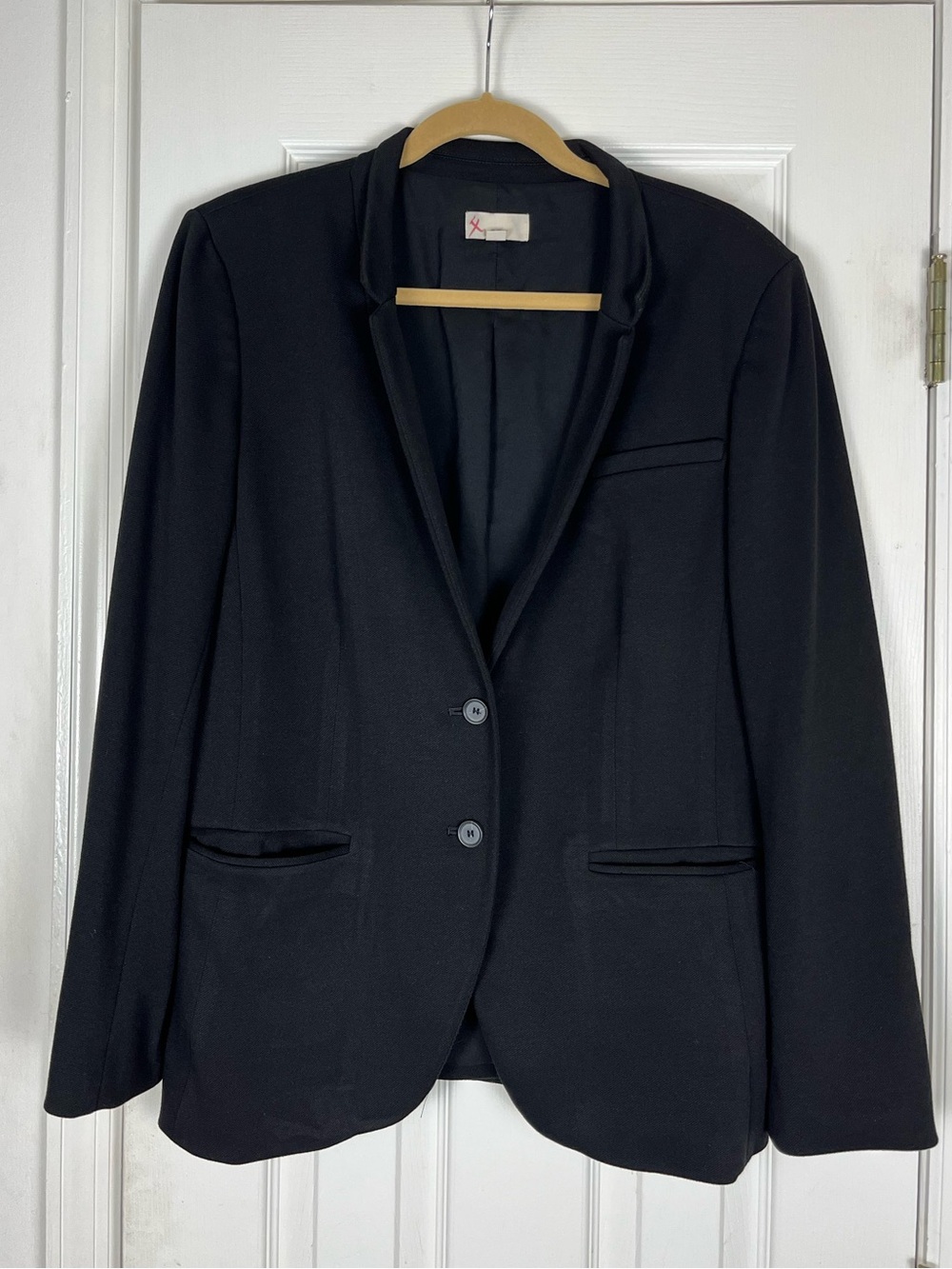 Ann Taylor Loft Black Blazer Jacket Women’s 14 Minimalist City Career